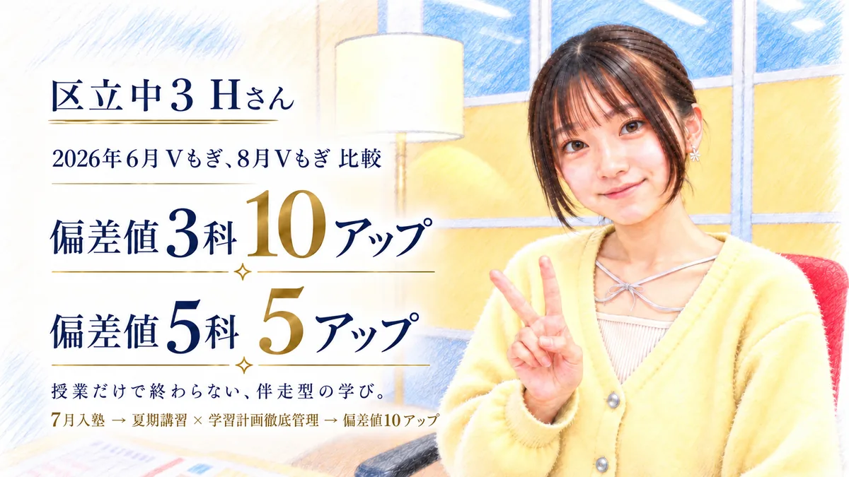 区立中3 Hさん